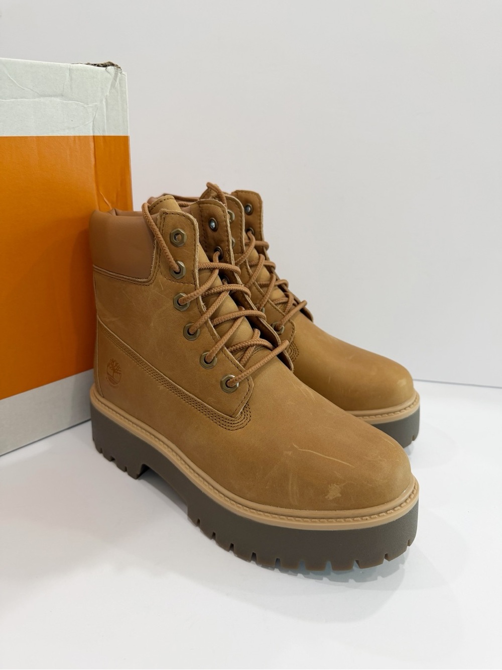 Timberland Women's Stone Street 6-Inch Waterproof Platform Boots